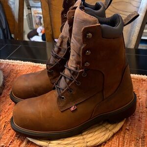 Red Wing Shoes Dark Brown Men's Boots